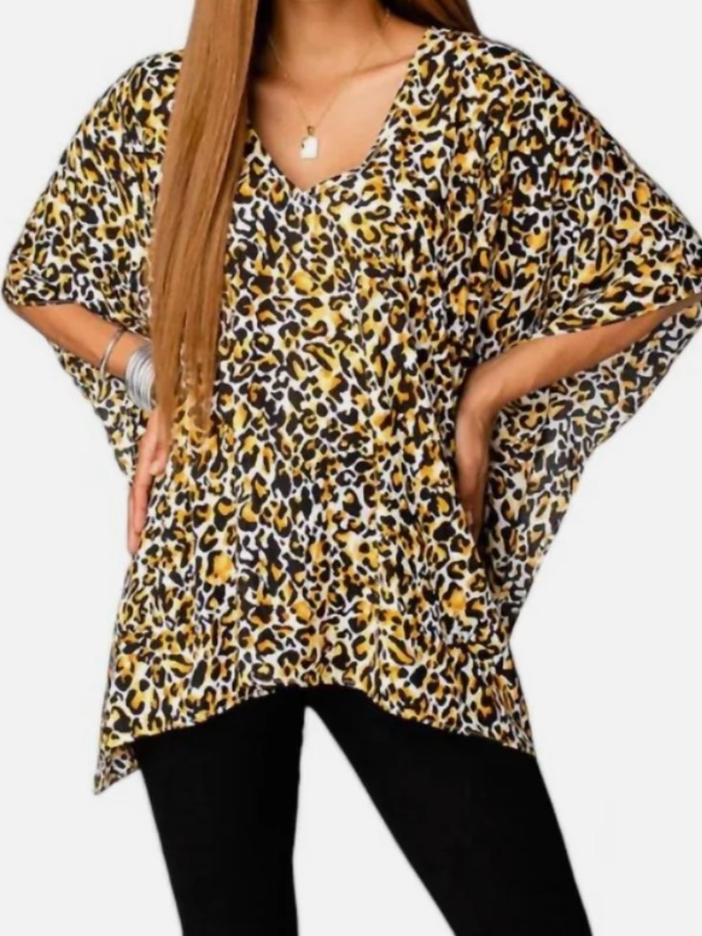 Buddy Love North Tunic Top in Alley Cat (Leopard) NWOT
